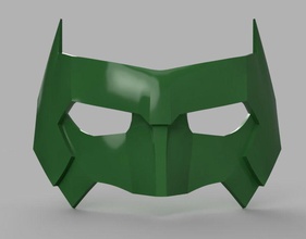 kyle rayner maschera verde lanterna lanterna kylerayner dccomics dc comico arte 3d print model - Mito3D
