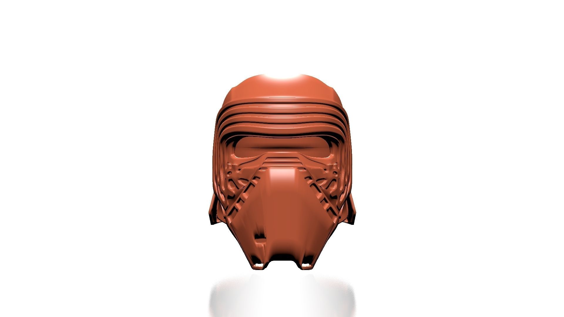 kylo ren kask yıldız savaşları güç uyanır kyloren star savaşlar kostüm oyunu film sith jedi hobi kendin yap 3D print model - Mito3D