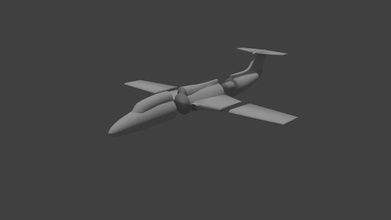 l-29-Druck-Modelle Spiele-Spielzeug Flugzeug Militär Krieg aviate Technologie Abbildung Wissenschaft Spiele - Spielzeug Spiele, andere 3d print model - Mito3D