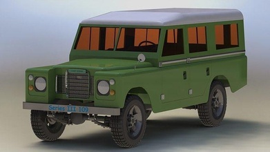 serie terre vagabond 1948 1985 œuvres solides 2020 véhicules voiture auto loisir diy automobile 3d print model - Mito3D