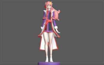 Premio clyne gundam seme destino anime statua 3d Stampa kira Yamato animazione carattere arte sculture 3d print model - Mito3D