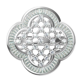 ladies ring jewelery jewelry gold printable silver rings diamond jewellery 3d print model - Mito3D