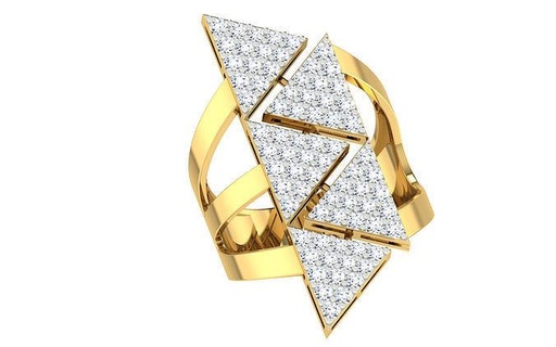 senhoras anel noivado ouro joalheria moça ladisring damas argolas 3d print model - Mito3D