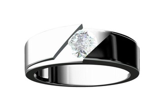 Damen-ring soliter Schmuck Luxus Mode Platin gold bedruckbar ist gem Silber sterling genial Diamant-ring Mode-ring Mode-Schönheit engagement ring brillant kostbar scheint isoliert Ringe 3d print model - Mito3D