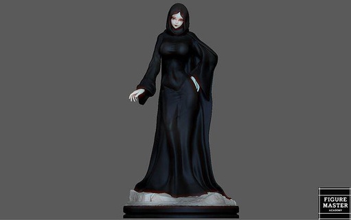 lady death marvel thanos pretty girl 3d print art sculptures 3d print model - Mito3D