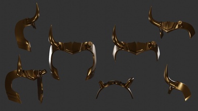 sylvie dame loki krone 3d frau mode charakter maske spiele spielzeuge lokisserieserie wunder wunderstudios disney ladyloki rächer komische 3d print model - Mito3D