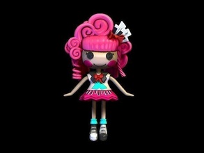 lalaloopsy piano toy land music musical cartoon lego musician orchestra instrument baby sound female girl 3dprint plastic 3dmodel games toys 3d print model - Mito3D