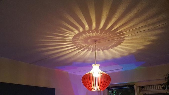 laminare lampada vaso paralume luce apparecchio soffitto casalinghi lampadina arredamento arte design alluminate vita camera moderno cucina Casa illuminazione 3d print model - Mito3D