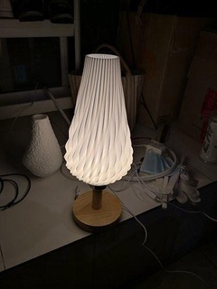lampada ombra 7 luce famiglia residenziale contenitore arte matematico 3d print model - Mito3D