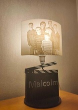 lampe Malcolm hollywood célébrité lumière maison éclairage 3d print model - Mito3D