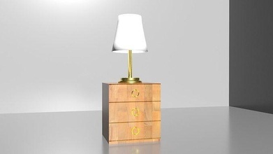 lampara lámpara madera base interior modelo sala belleza lampa moda 3d print model - Mito3D