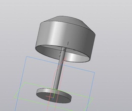 lamparas metal lámpara agujero in medio brillar ligero resplandor fácil pasatiempo bricolaje diy electrónica 3d print model - Mito3D