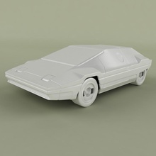 lancia sibilo impression 3d modèle loisirs-bricolage d'impression voiture concept passe-temps le bricolage hobby de l'automobile 3d print model - Mito3D