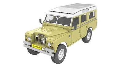 land rover 3series wagon 1 to 10 rc 3d print model landrover scalemodel suv offroad 3dprint hobby automotive boomsracing rc4wd car body diy truck pick up hand series3 3d print model - Mito3D
