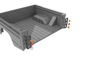 sbarcare rover difensore serie 3 alto capacità letto landrover alta 130 series3 passatempo fai settore automobilistico 3d print model - Mito3D