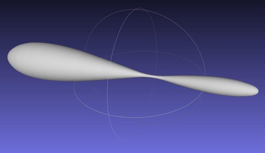 büyük analemma güneş saati mili işaretçi bilim fizik matematik astronomi deney 3d yazdırılabilir eğitim gezegen 3d print model - Mito3D