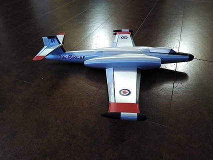 Rahmen cf 100 canuck mk 5 Flugzeug Flug Militär Jet fliegend Kämpfer Avro rcaf Hobby DIY 3d print model - Mito3D