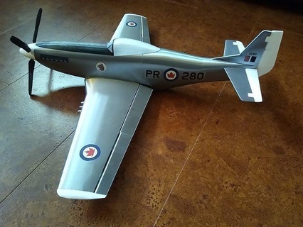 grande escala p 51 mustango avión aeronave guerra combatiente Calgary 403 militar pasatiempo bricolaje diy 3d print model - Mito3D