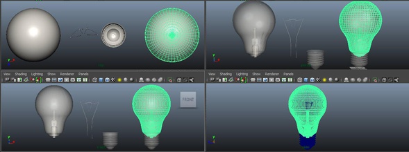 laser engravnig light bulp house engraving printing lighting fbx bulb 3d print model - Mito3D