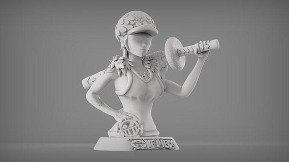 law woman luffy one piece zoro nami manga onepiece pirate body anime character fantasy model miniatures figurines sanji comic gear5 statue art sculptures 3d print model - Mito3D
