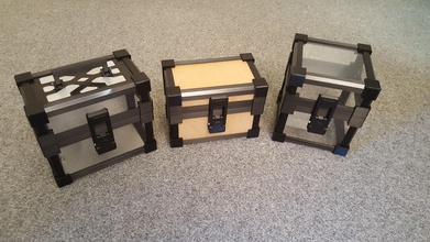 lazymans box hobby-fai da te valigia caso di archiviazione cerniera la maniglia borsa viaggio pacchetto store scalabile per spedizione recinto alloggiamento petto contenitore protezione chiusura hobby il fai altri 3d print model - Mito3D