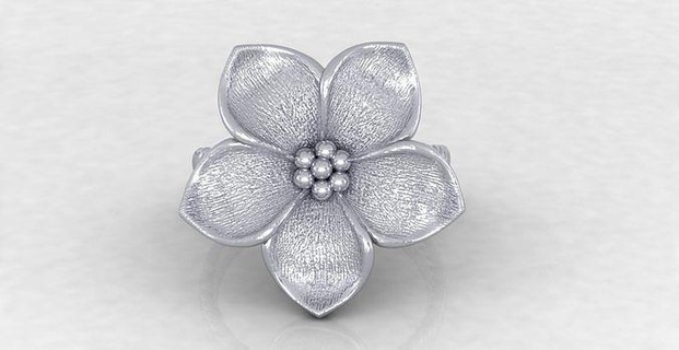hoja enredaderas sábana flor anillo florete espada compromiso joyería joya oro diamante anillos Boda blanco plata belleza árbol 3d print model - Mito3D