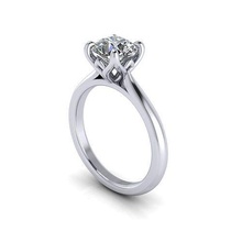 hoja solitario Roca joya compromiso Boda joyería diamante anillo plata oro enganchar Moda libra esterlina colgante pendiente collar belleza pendientes colgantes anillos 3d print model - Mito3D