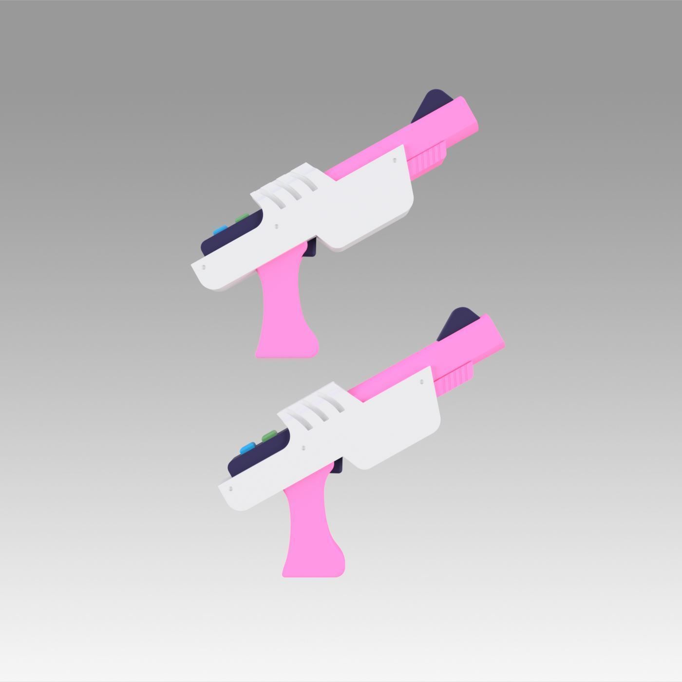 lega of leggende lol arcade perdere fortuna arma cosplay pistole puntello replica giocattolo giochi giocattoli 3D print model - Mito3D