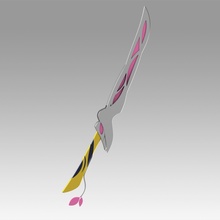 league of legends lol spirit blossom yasuo cosplay weapon prop hobby diy 3d print model - Mito3D