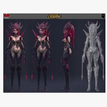 league of legends zyra zayra leaguesoflegends lol animation game games toys accessories 3d print model - Mito3D