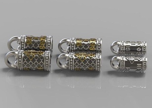 cuir lacets ceintures bijoux technologie 3d modèle mesure bracelets 3d print model - Mito3D