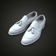 cuir flâneurs accessoire démarrage classique élégant mode pied chaussure Hommes sandale chaussures porter 3d print model - Mito3D