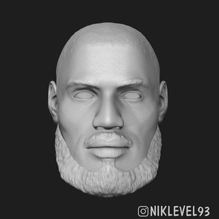 Lebron James özel baş 1 6 spor heykel Basketbol şık minyatürler aksiyon şekil karakter adam insan nba mvp sıcak oyuncaklar Sanat heykeller kral 3d print model - Mito3D