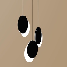 ledlamp design interior hanging illustration art house lighting 3d print model - Mito3D