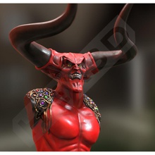 efsane darklord büstü 3d baskı sanat tim köri şeytan kötü karanlık lord <url> heykel hex3d insan fantezi hayali yaratık portre yazdırılabilir heykeller 3d print model - Mito3D