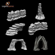juegos leyendas caverna conjunto mazmorras fantasía continuar medieval castillo rpg cueva mmorpg ttrpg orco troll juguetes tablero juego accesorios 3d print model - Mito3D
