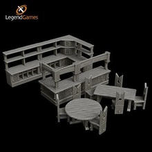 legendgames tavern set - freestanding bar pub pirate ttrpg dungeons dragons tabletop apocalypse western interior games toys game accessories 3d print model - Mito3D