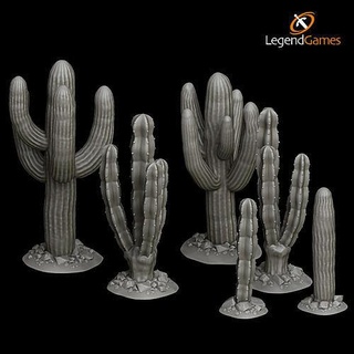 legendgames wild west cactus set cacti western desert boot hill cowboy games toys game accessories 3d print model - Mito3D