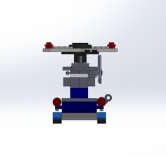 Lego elicottero inversione ingegnere pinze misurato plastica assemblaggio Giochi giocattoli 3d print model - Mito3D
