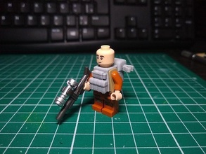 lego táctico chaleco mochila militar ladrillos ladrillo revista pistola arma juguete personaje engranaje juegos juguetes 3d print model - Mito3D