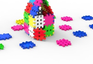 lego spielzeug plastik block abspielen backstein zahl mini stück recycling stadt recyceln spiele spielzeuge puzzle 3d print model - Mito3D