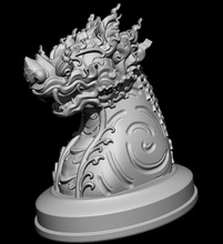 leo singa - thai modello per la stampa 3d art sculture 3d print model - Mito3D