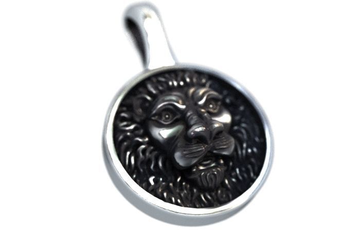 leon pendant jewelry classic design smooth art pendants 3D print model - Mito3D