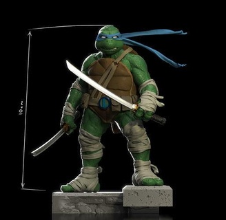 leonardo tortugas ninja tmnt raphael donatello miguel ángel astilla juegos juguetes 3d print model - Mito3D