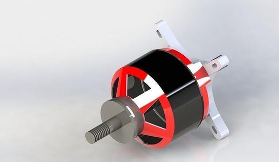 Leopard bldc Motor Robotik mechanisch Drohne Hobby DIY Teile 3d print model - Mito3D