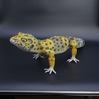 léopard gecko gros high poly 3d print modèle qu3d haute impression art sculptures stl fichier pression animal animaux sauvage tête d'animal deko déco terrariste serpents lézards lézard 3d print model - Mito3D