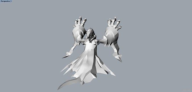 moindre spectre ligue légendes baron Nashor animal monstre art conception lol 3d print model - Mito3D