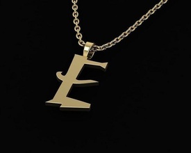 letter e plane chain luxury gold silver printable sterling jewelry harry potter font lettere pendant necklae initial yellow white abstract metallic jewel vintag pendants 3d print model - Mito3D