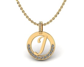 letter pendant jewelry gold silver diamond jewellery necklace brilliant gem fashion beauty printable alphabet sterling font pendants 3d print model - Mito3D