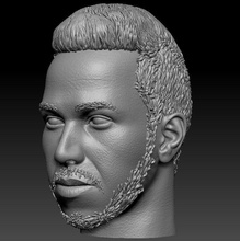 lewis hamilton testa fallimento uomo maschio f1 conducente campione ritratto scultura umano carattere mercedes arte sculture 3d print model - Mito3D